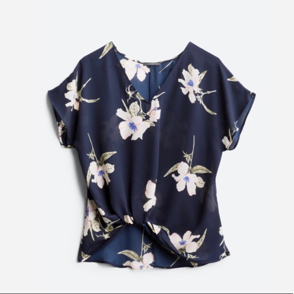 WEST KEI Allura Knot Detail Blouse